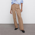Vielseitige Stretch-Hose mit hohem Bund