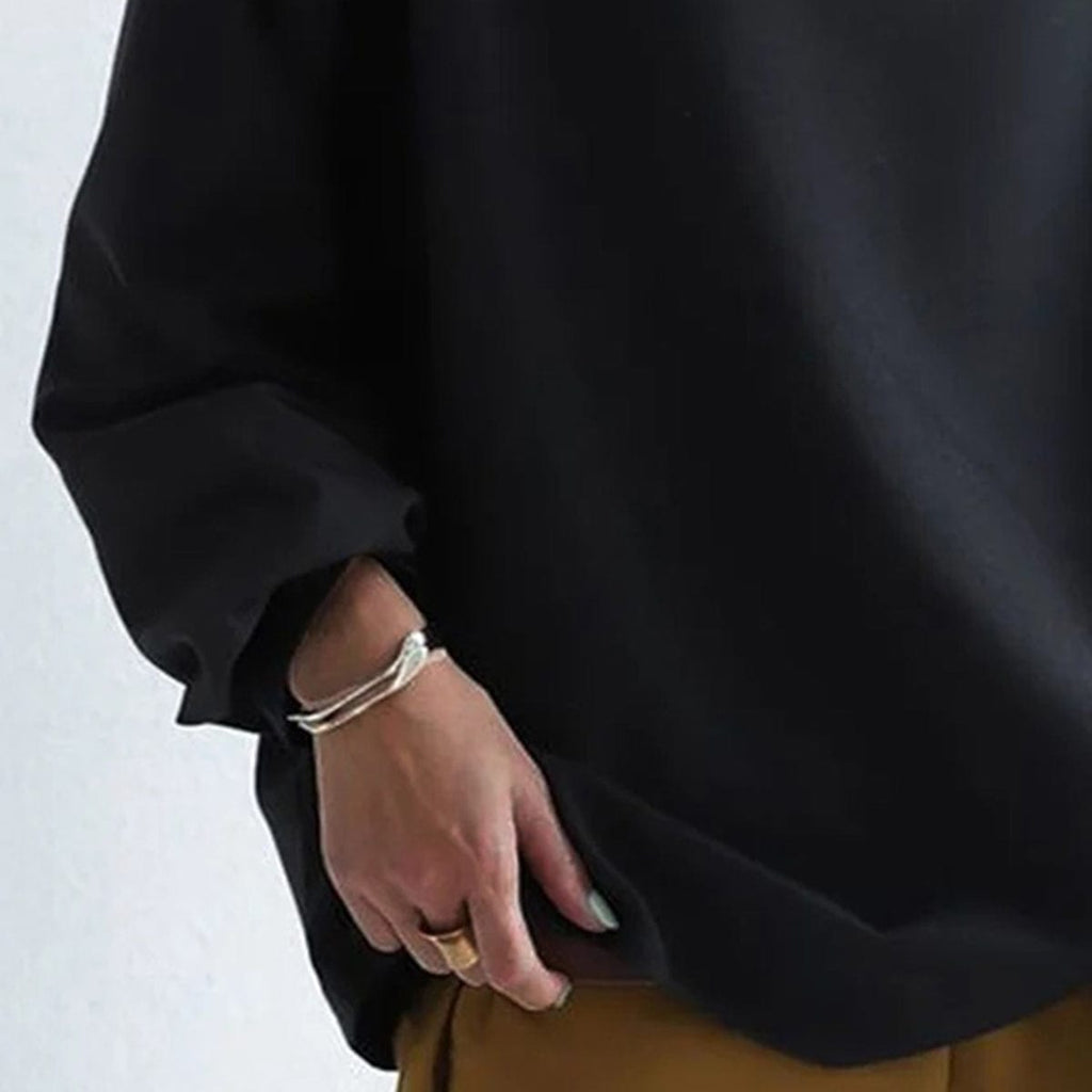 Eleganter Damen Pullover mit Modernem Faltkragen | M&G